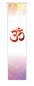 Preview: OM Motiv, modern, Wellness, Wellness Vorhang, Esoterik Gardine,